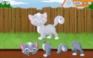 Educational App for Kids with jigsaw puzzles