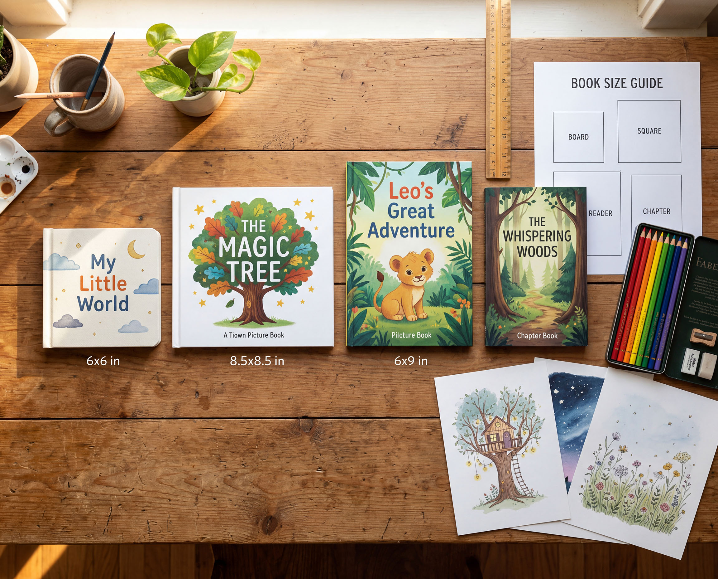 Children's Book Dimensions by Age Group: Complete 2026 Guide