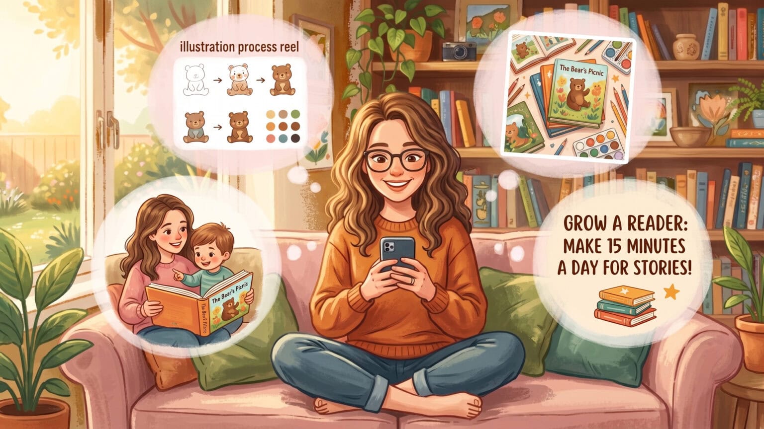 social media marketing for children's books — Instagram and Pinterest strategy for authors