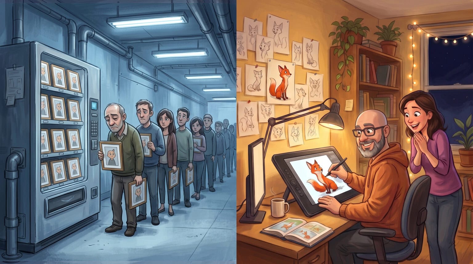Illustrator vs Marketplace