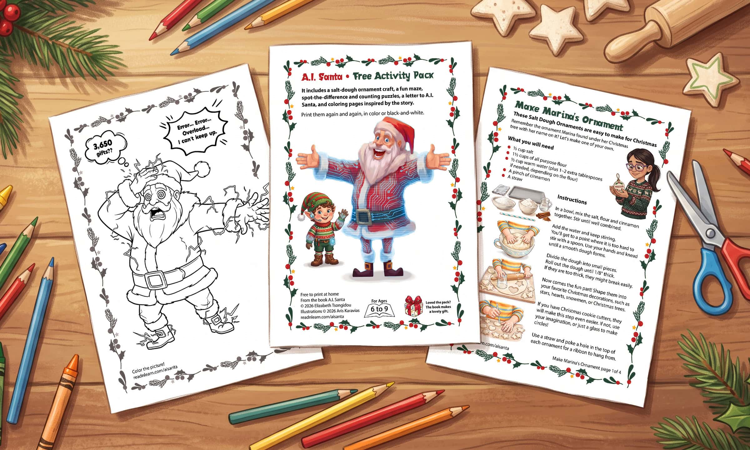 AI Santa Activity Pack