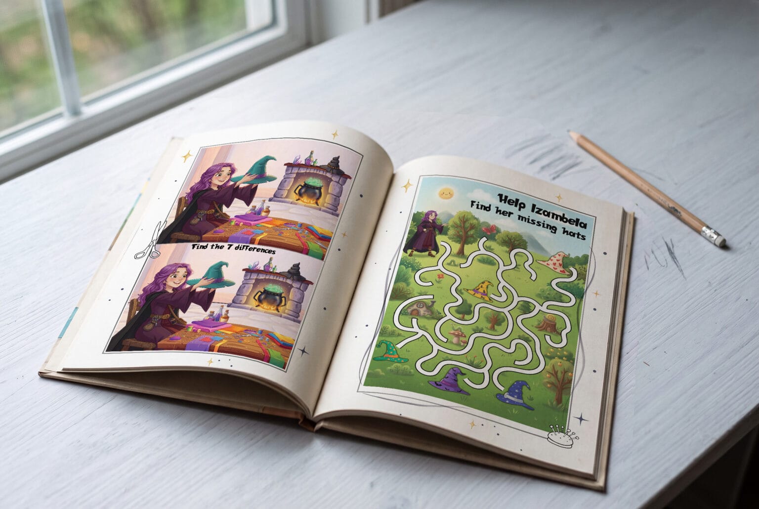 Educational Pages Children's Book